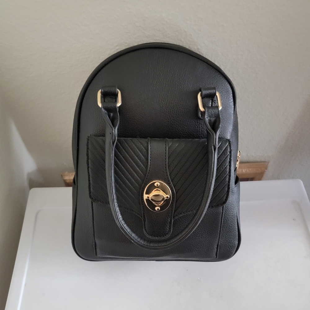 Black backpack